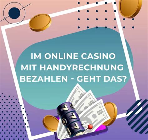  online casino auf handyrechnung